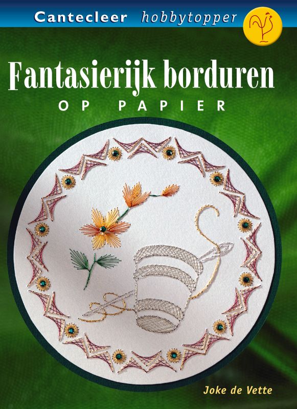 Omslag van Fantasierijk borduren op papier