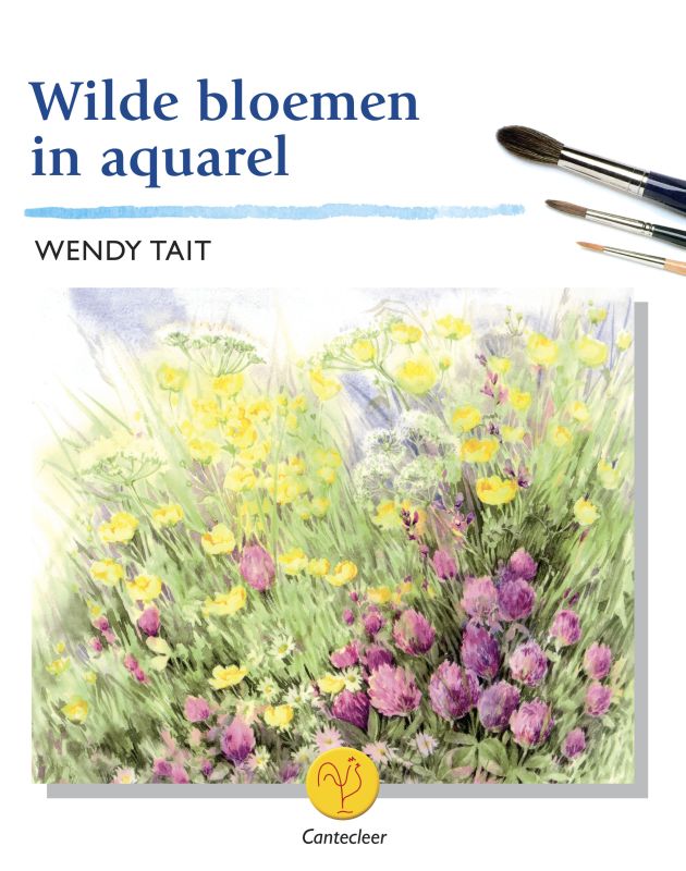 Omslag van Wilde bloemen in aquarel