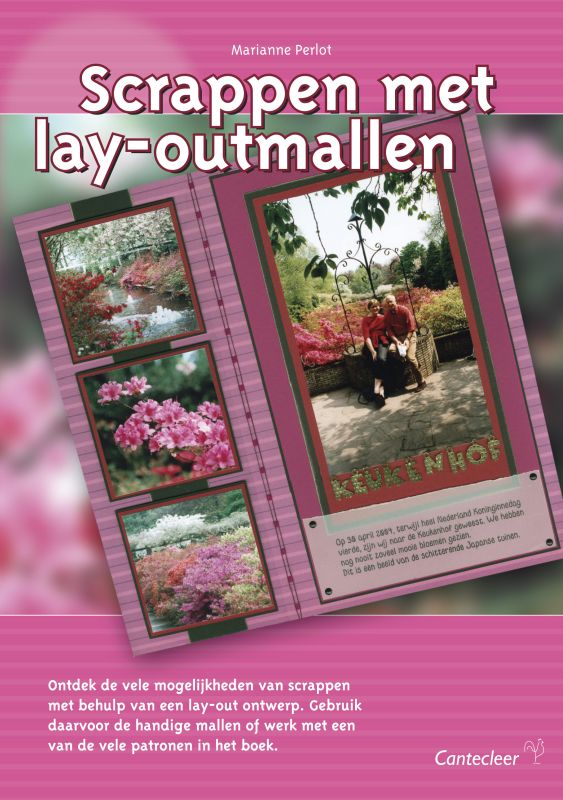 Omslag van Scrappen met lay-out mallen