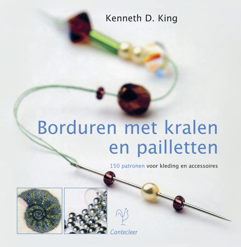 Omslag van Borduren met kralen en pailletten