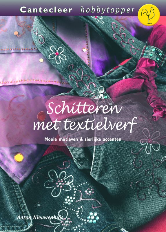 Omslag van Schitteren met textielverf