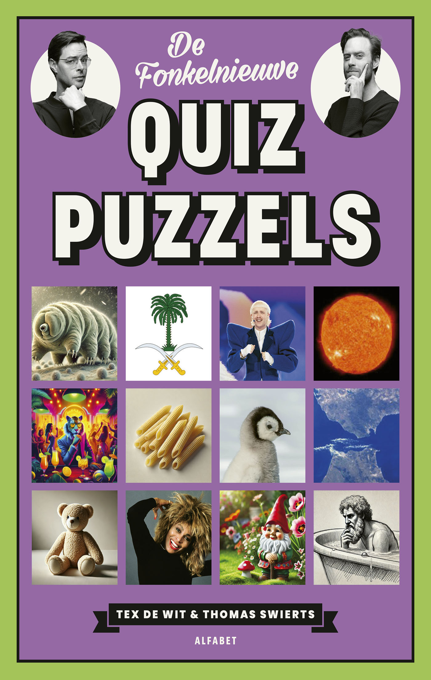 Omslag van De fonkelnieuwe QuizPuzzels