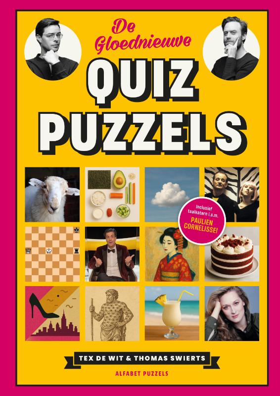 Omslag van De gloednieuwe QuizPuzzels