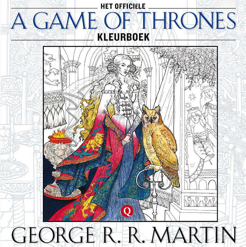 Omslag van Het officiële A Game of Thrones-kleurboek