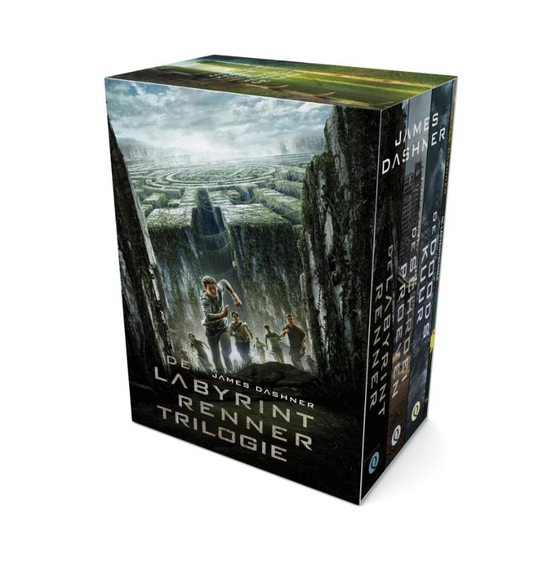 Omslag van De Labyrintrenner trilogie