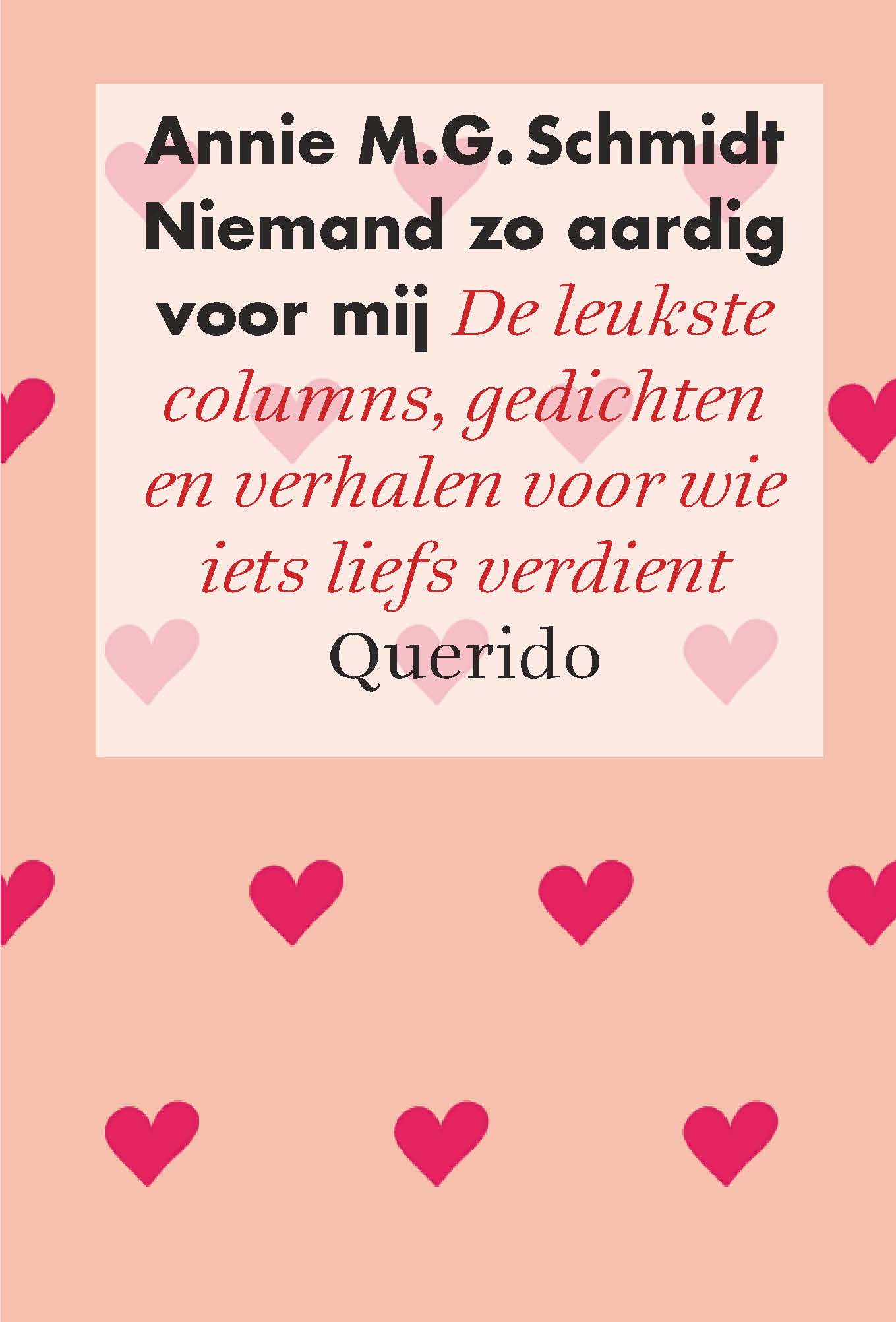 Omslag van Niemand zo aardig voor mij