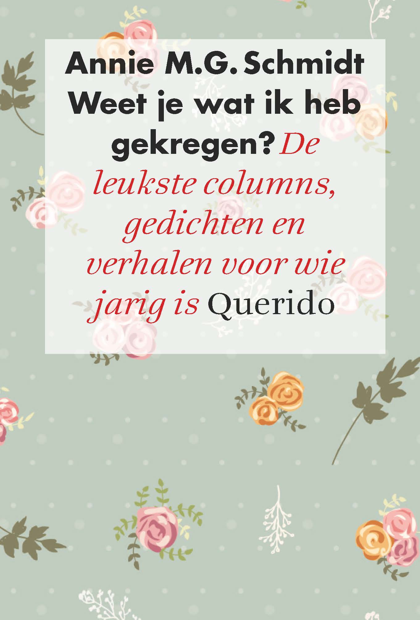 Omslag van Weet je wat ik heb gekregen?