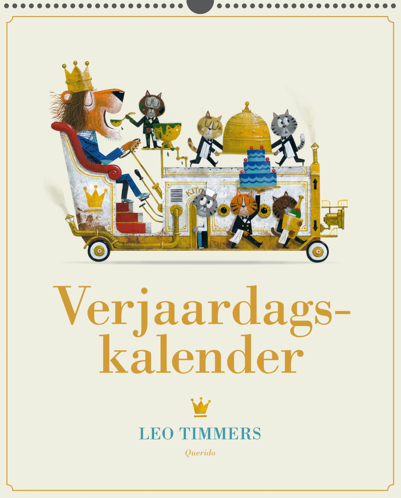 Omslag van Leo Timmers Verjaardagskalender