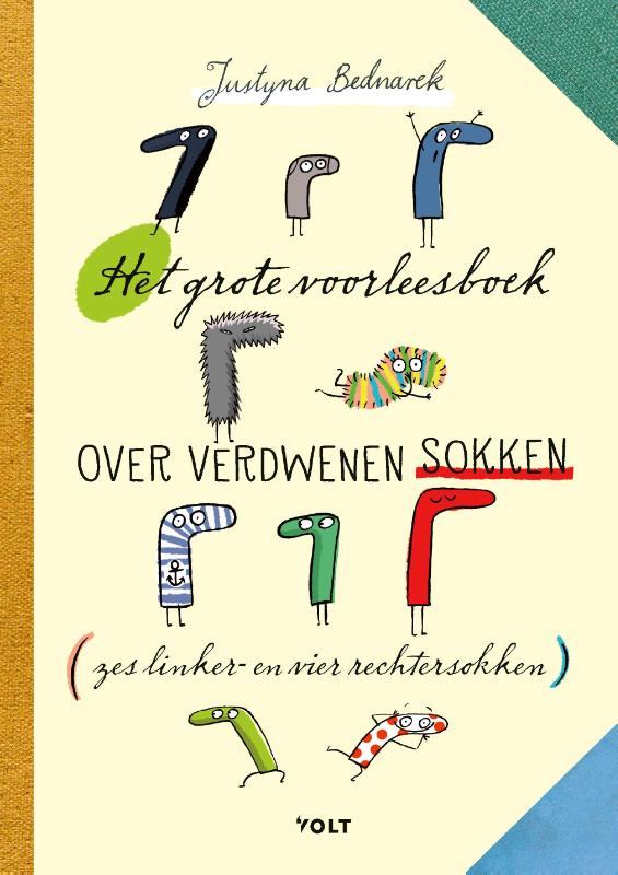 Omslag van Het grote voorleesboek over verdwenen sokken