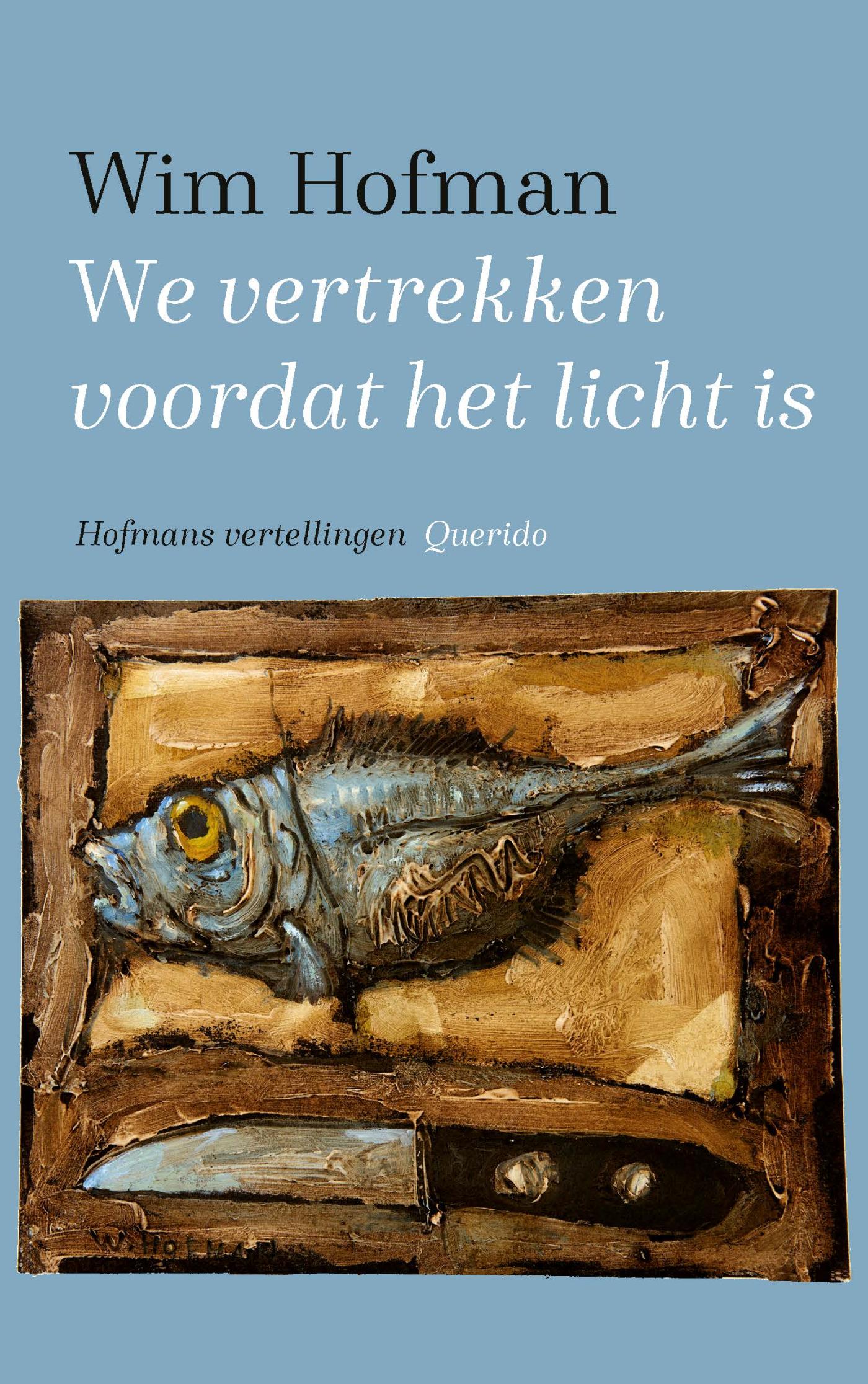Omslag van We vertrekken voordat het licht is