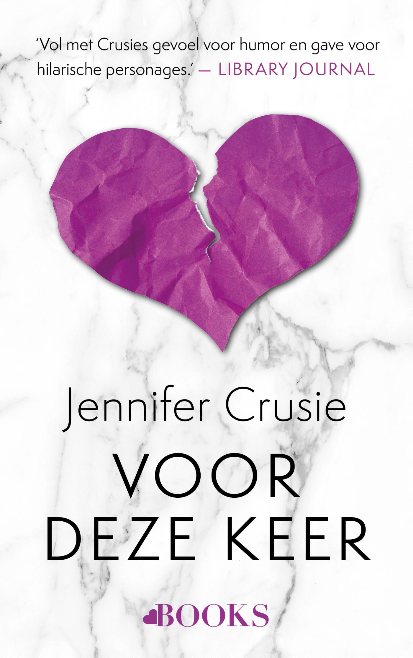 Omslag van Voor deze keer