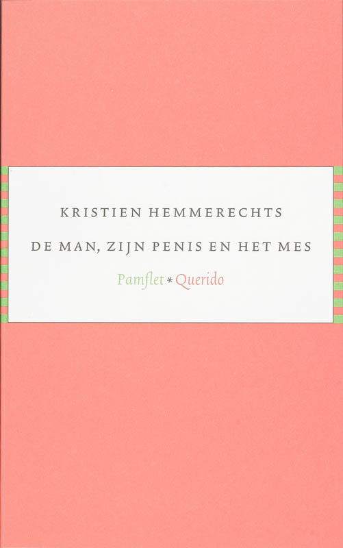 Omslag van De man, zijn penis en het mes