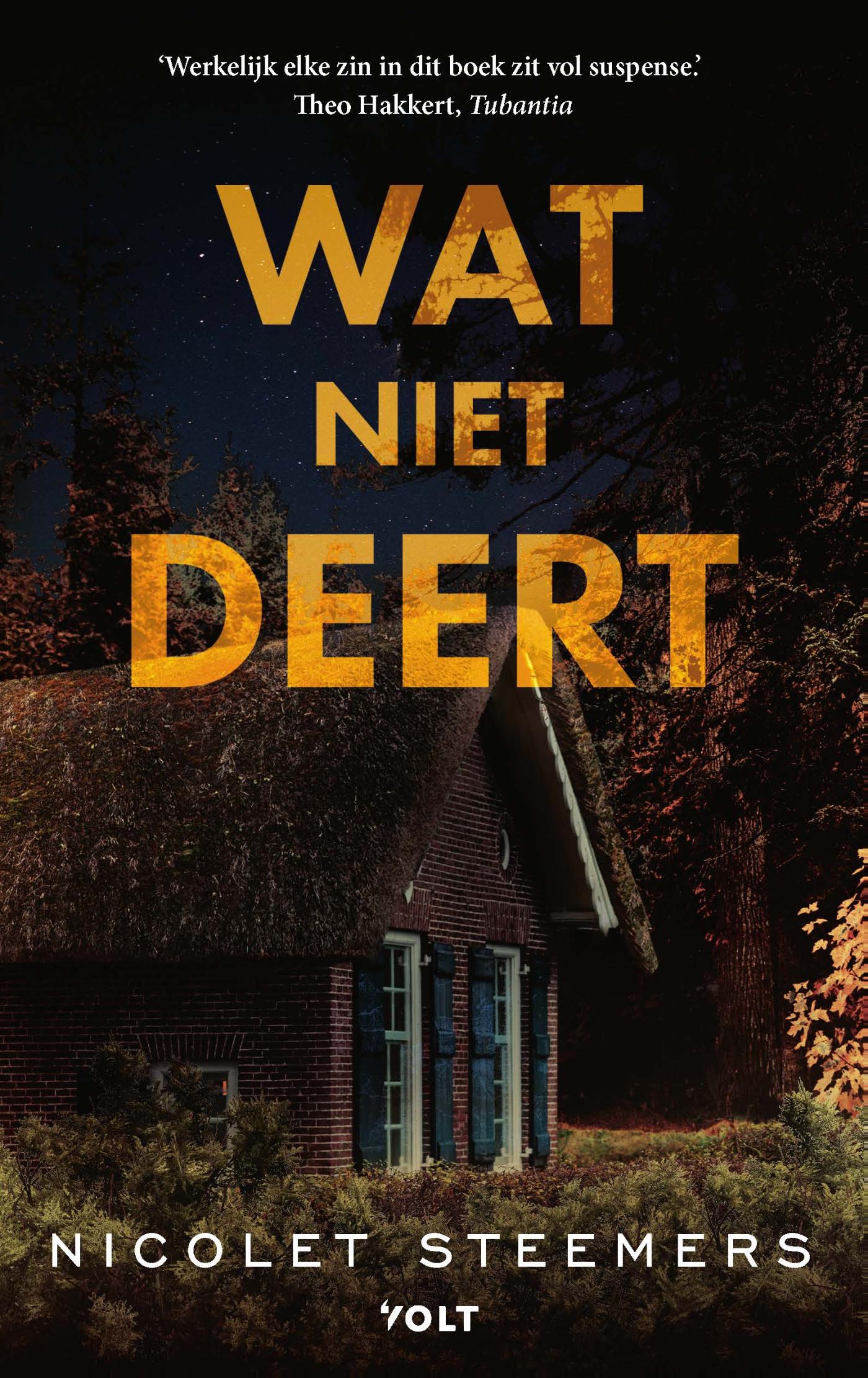 Omslag van Wat niet deert