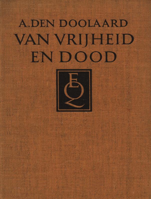 Omslag van Van vrijheid en dood