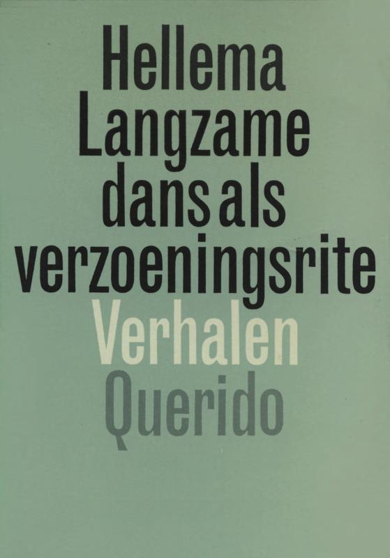 Omslag van Langzame dans als verzoeningsrite