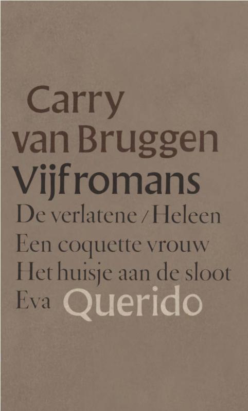 Omslag van Vijf romans