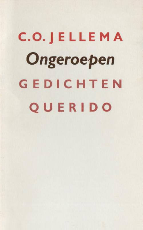 Omslag van Ongeroepen