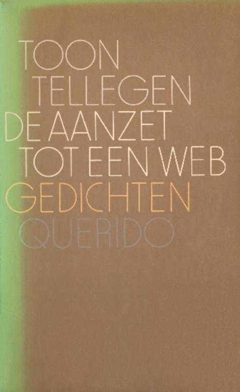 Omslag van De aanzet tot een web
