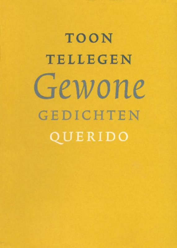 Omslag van Gewone gedichten