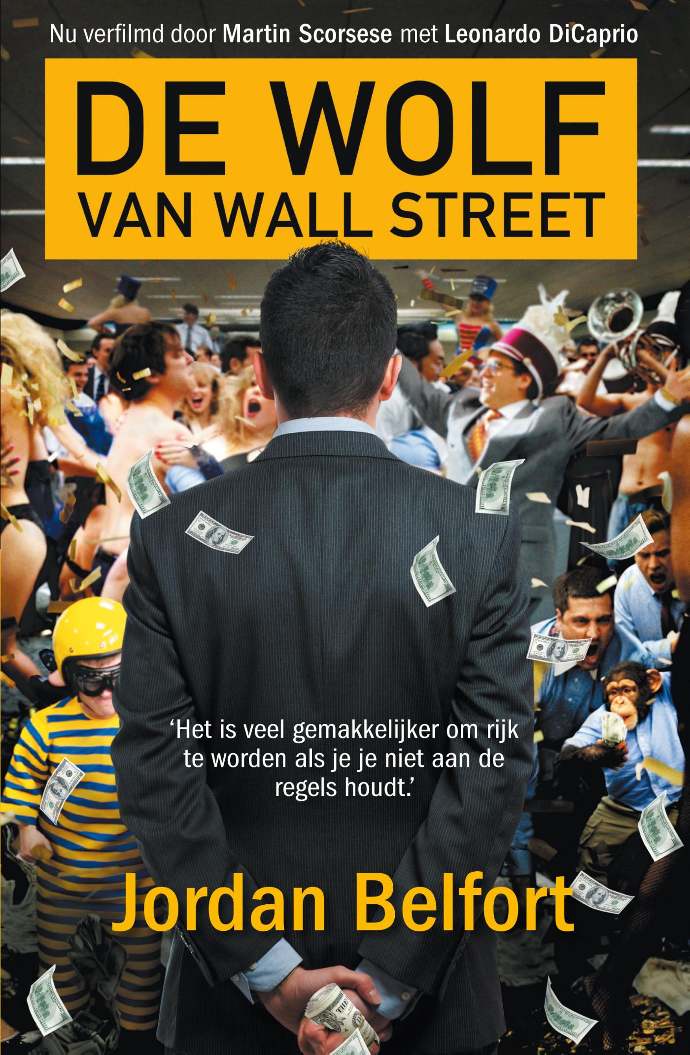 Omslag van De wolf van wall street