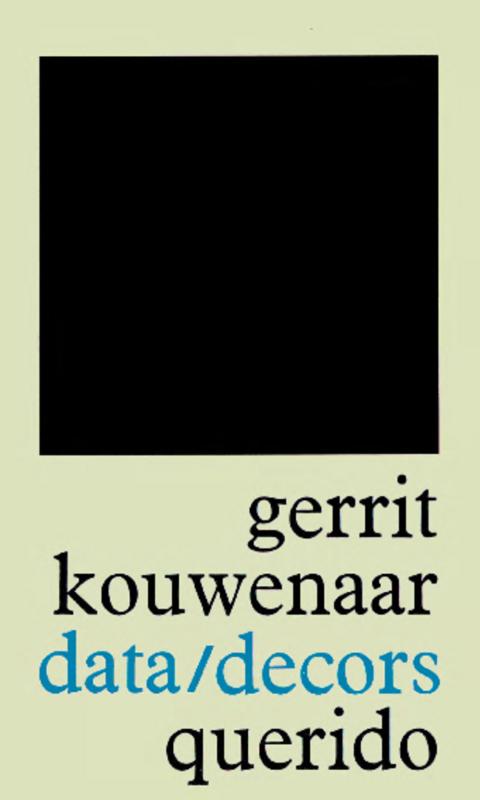 Omslag van Data/decors