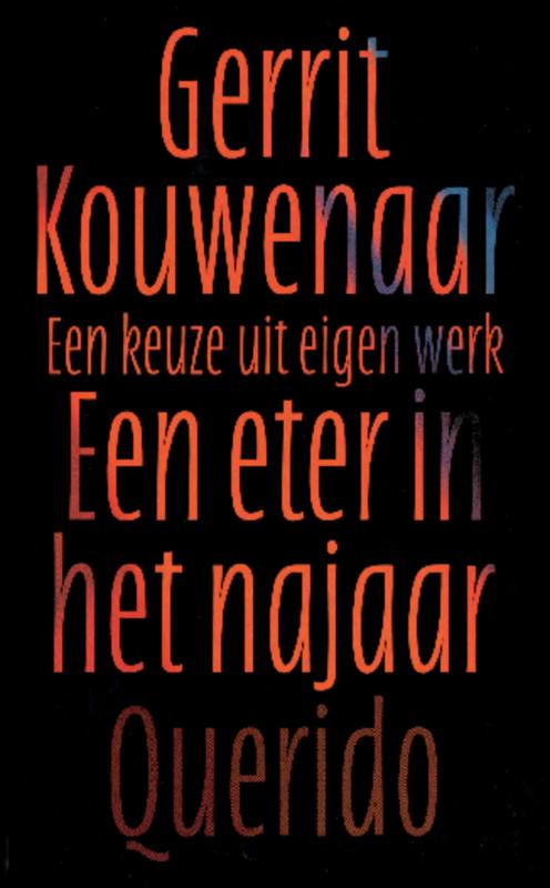 Omslag van Een eter in het najaar