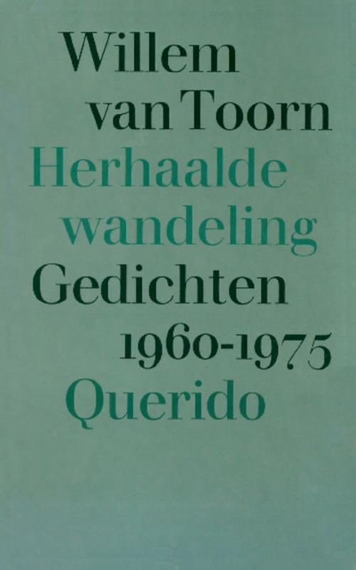 Omslag van Herhaalde wandeling, gedichten 1960-1975
