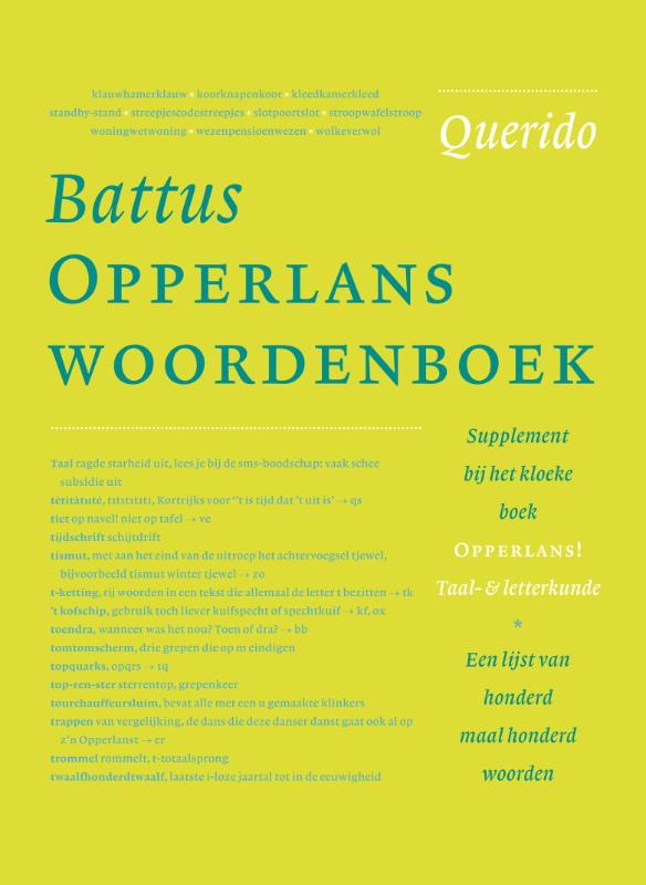 Omslag van Opperlans woordenboek