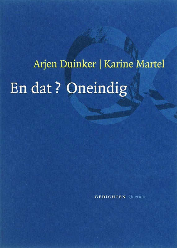 Omslag van En dat? Oneindig