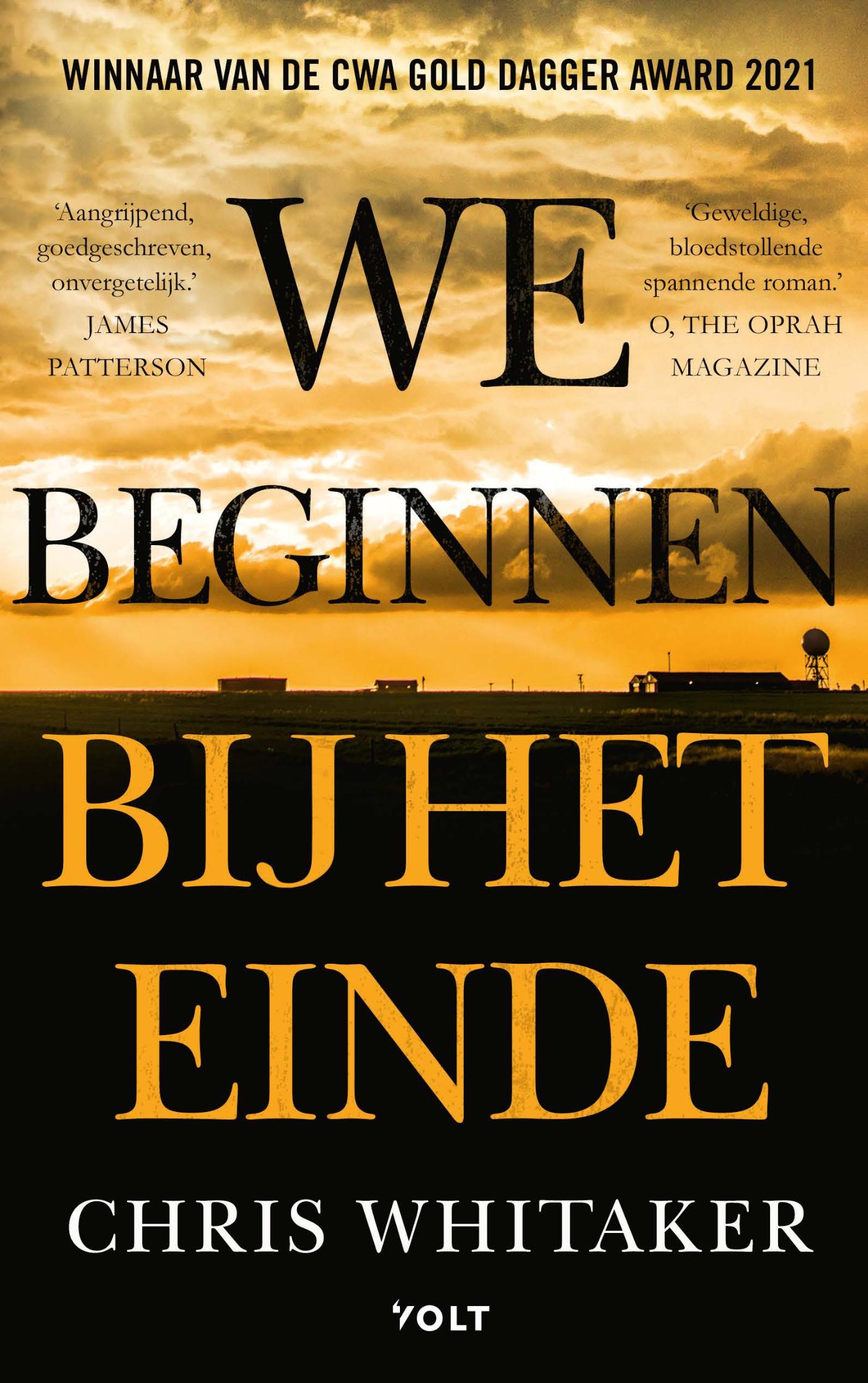 Omslag van We beginnen bij het einde