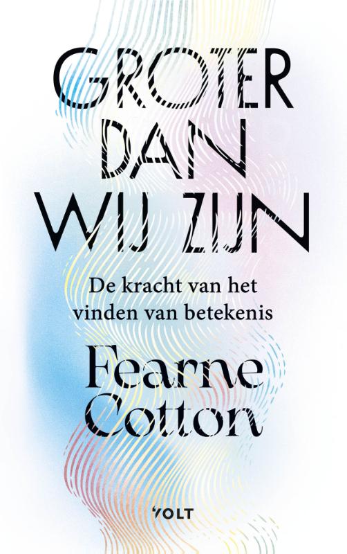 Omslag van Groter dan wij zijn