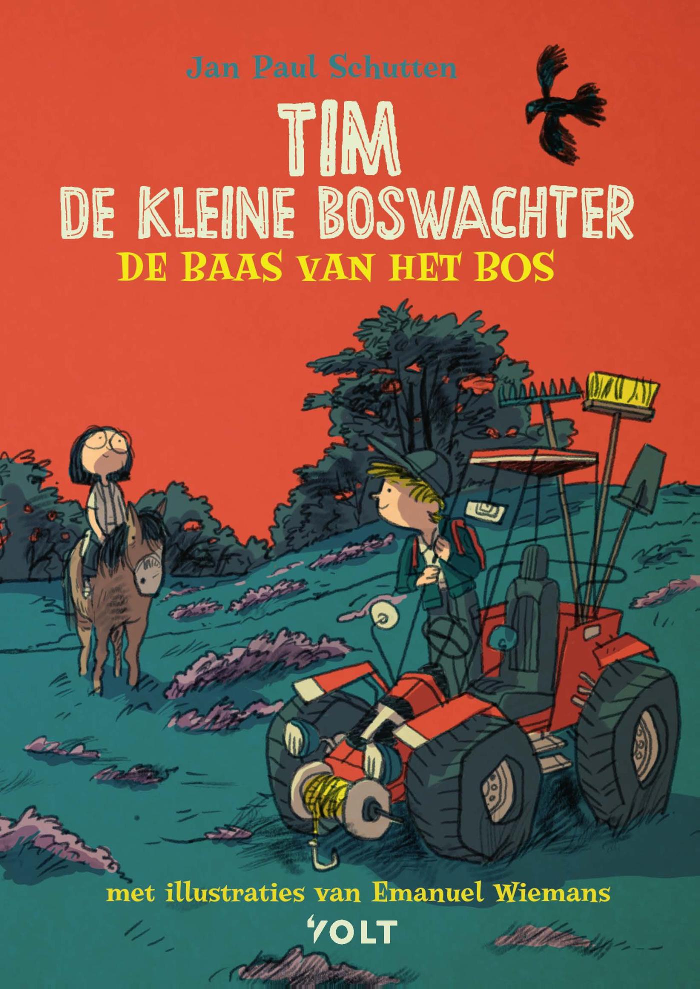 Omslag van Tim de kleine boswachter: De baas van het bos