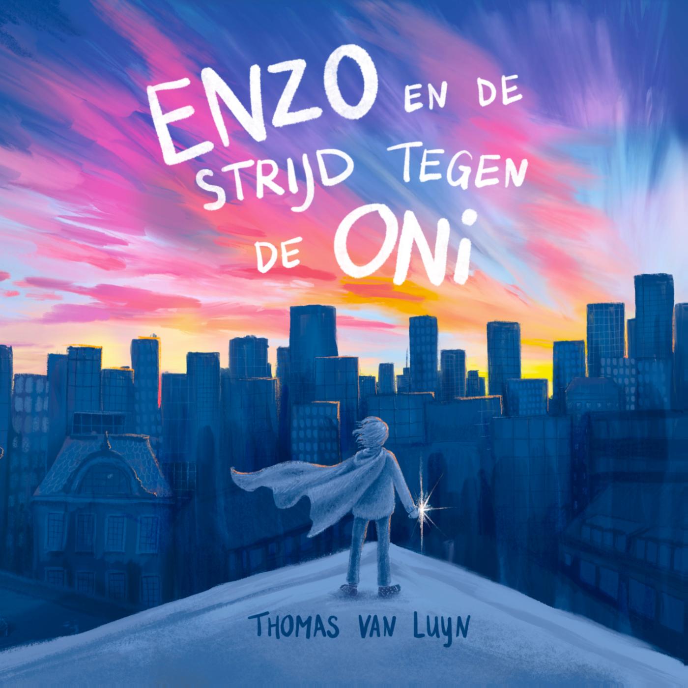 Omslag van Enzo en de strijd tegen de Oni