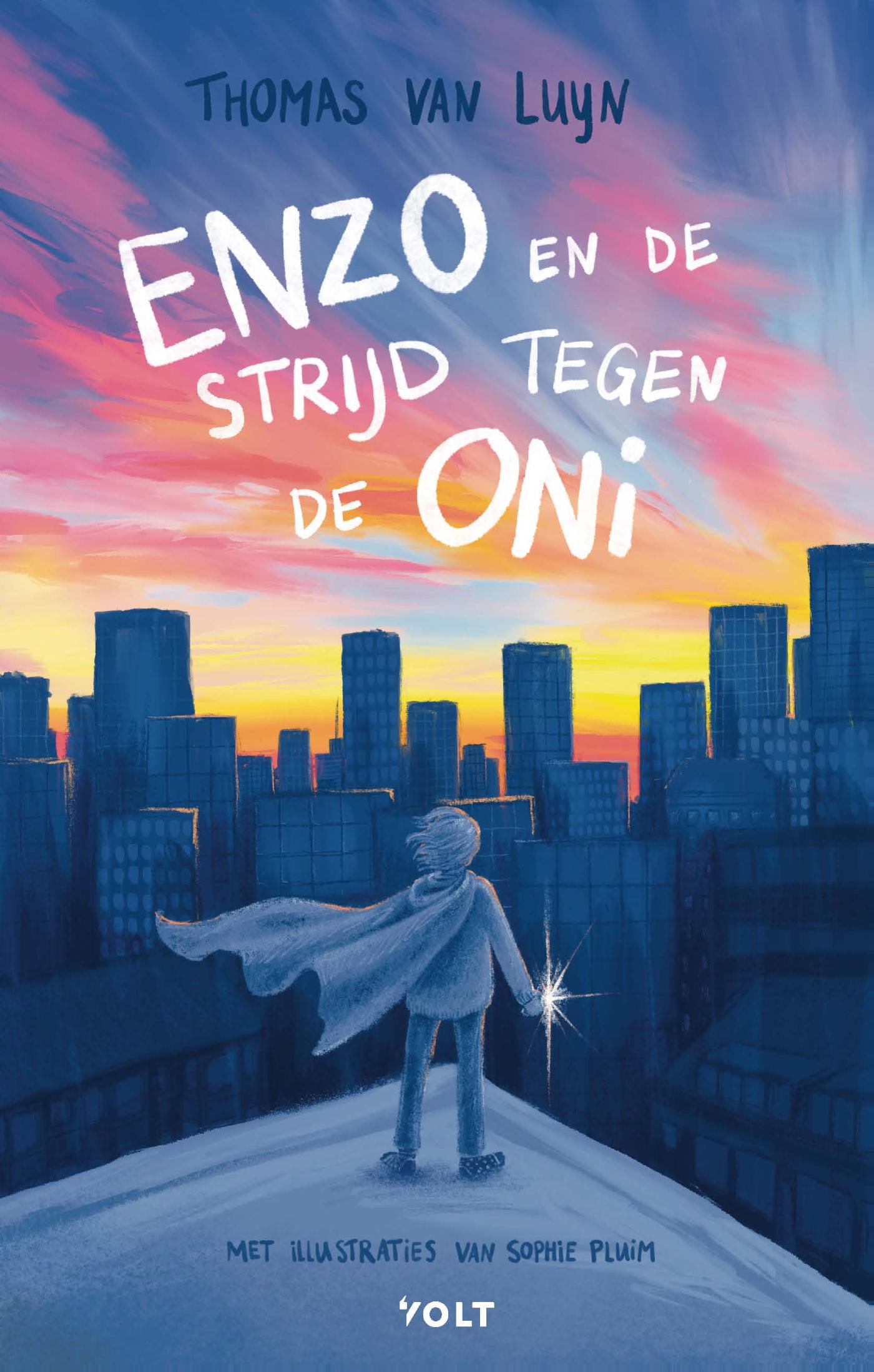 Omslag van Enzo en de strijd tegen de Oni