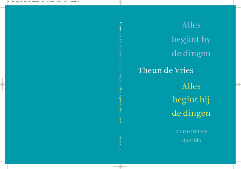 Omslag van Alles begjint by de dingen = Alles begint bij de dingen