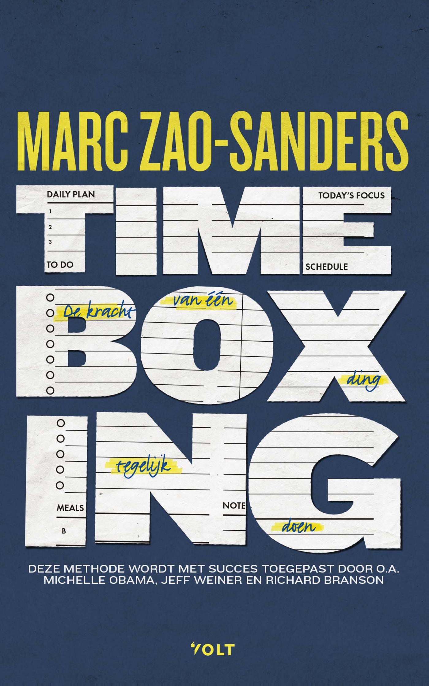 Omslag van Timeboxing