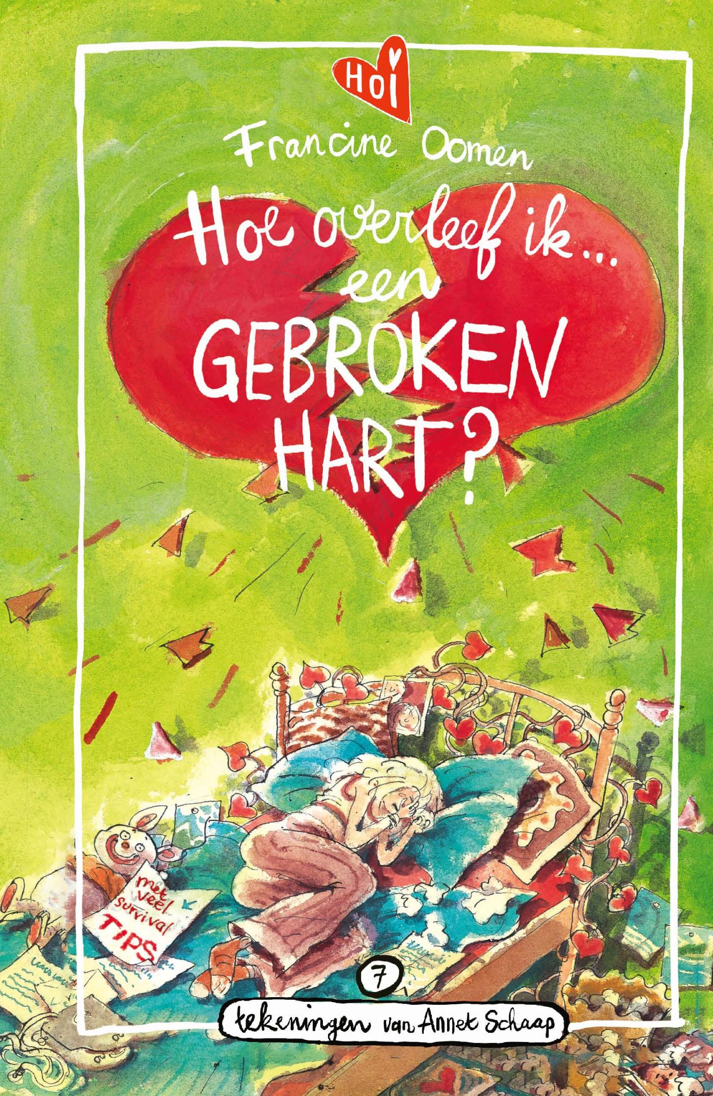 Omslag van Hoe overleef ik een gebroken hart?