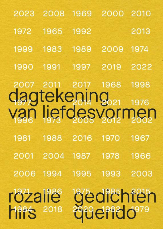 Omslag van dagtekening van liefdesvormen