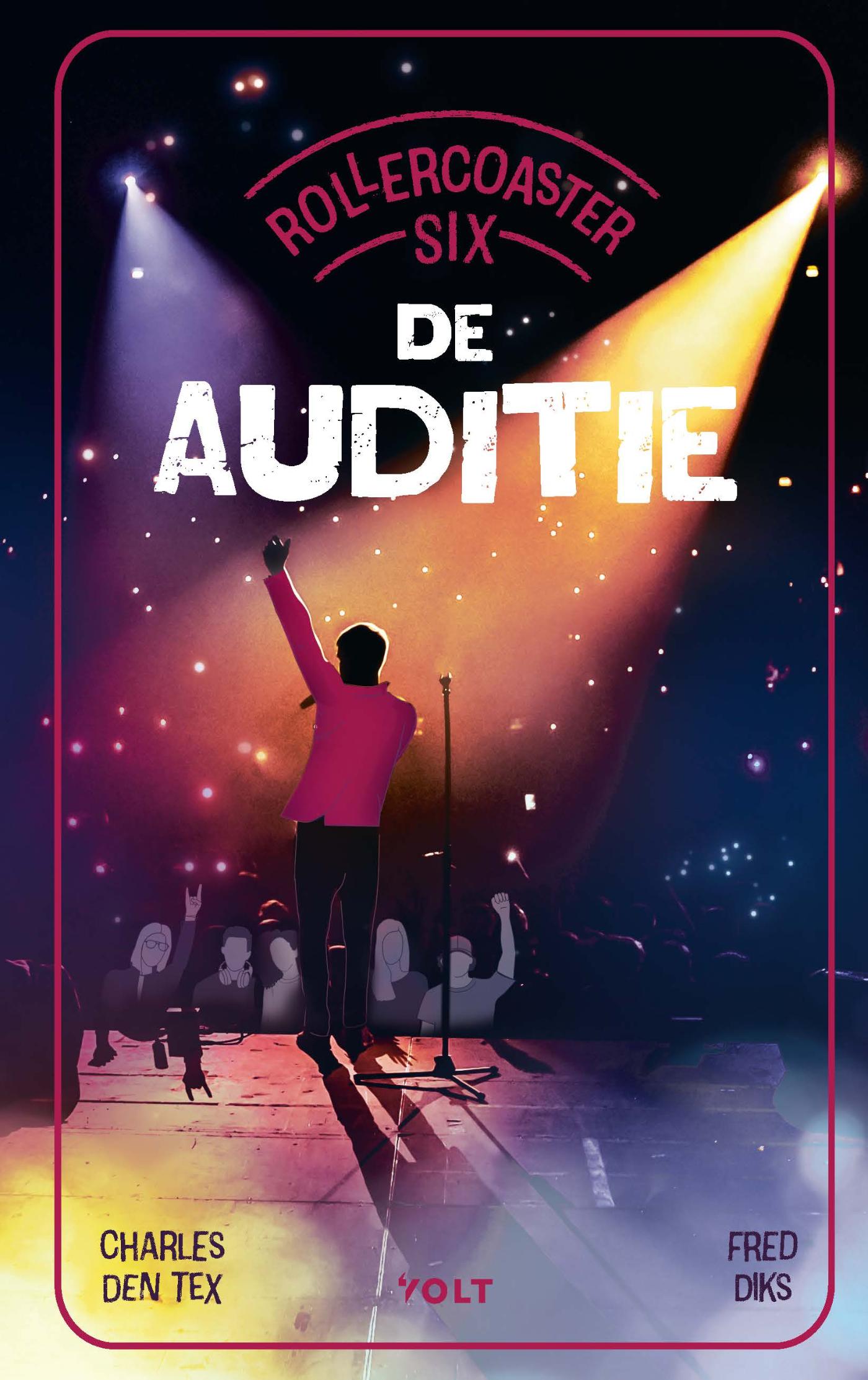 Omslag van Rollercoaster Six: De auditie