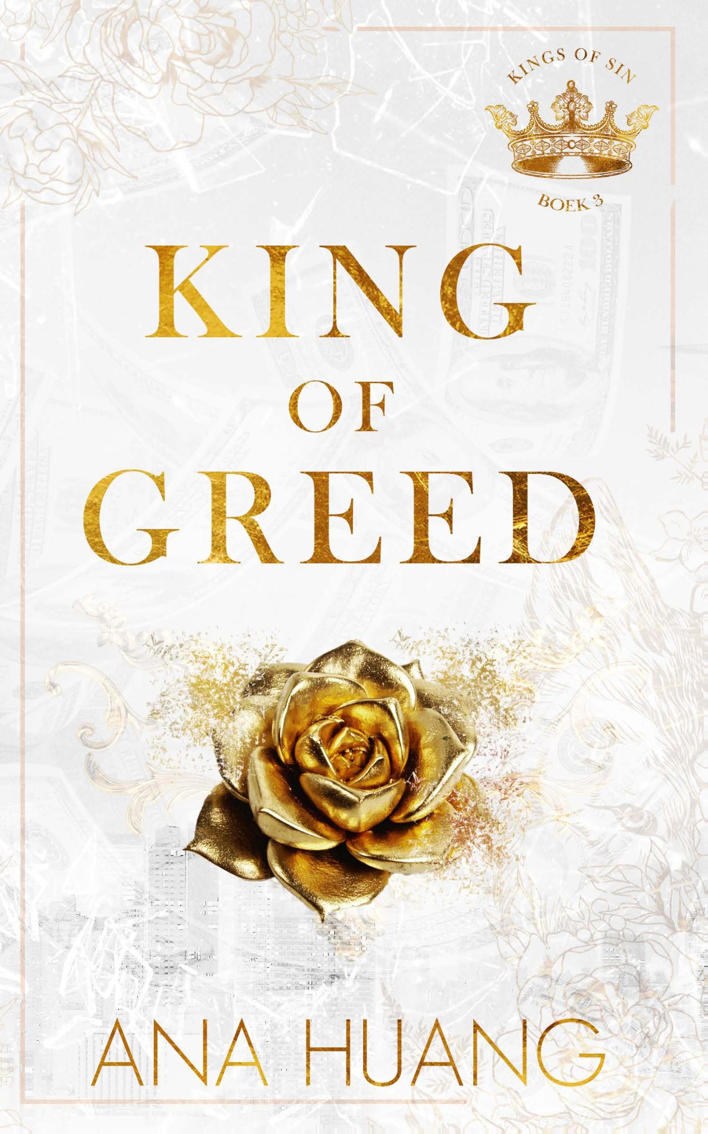 Omslag van King of greed