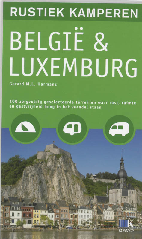 Omslag van Rustiek kamperen Belgie & Luxemburg