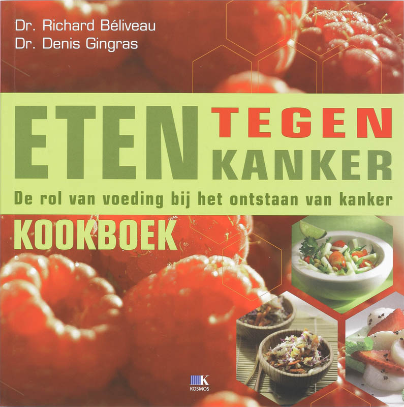 Omslag van Eten tegen kanker kookboek