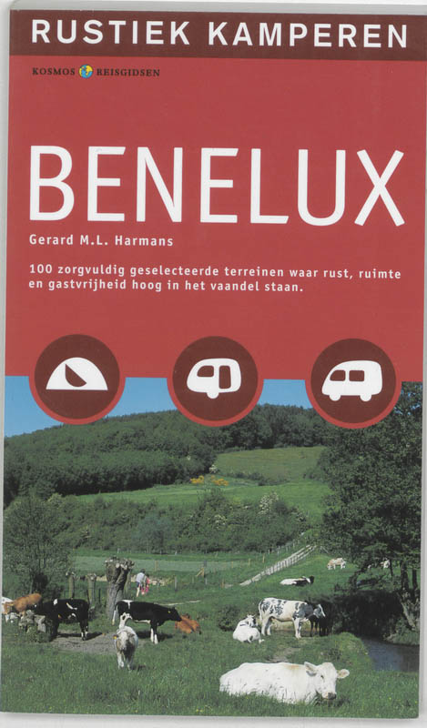 Omslag van Rustiek kamperen in de Benelux