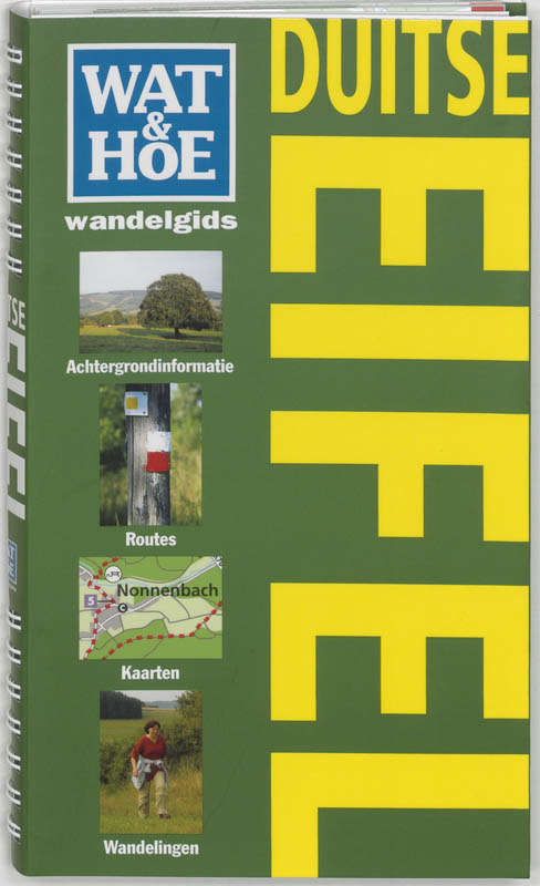 Omslag van Wat & Hoe wandelgids Duitse Eifel