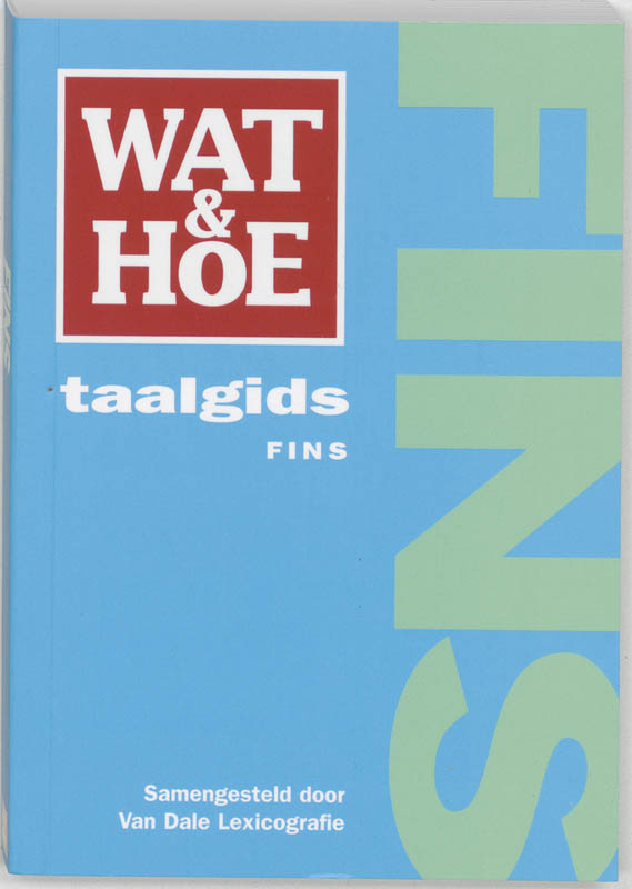Omslag van Wat & Hoe taalgids Fins