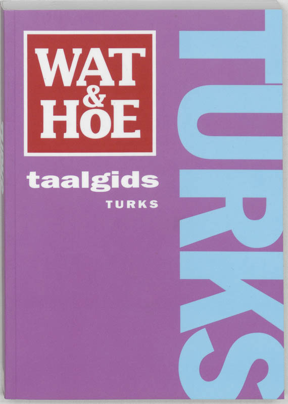 Omslag van Wat & Hoe taalgids Turks