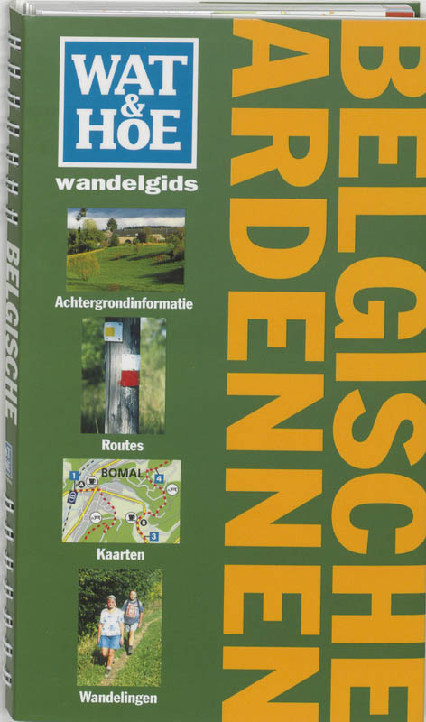 Omslag van Wat & Hoe wandelgids Belgische Ardennen
