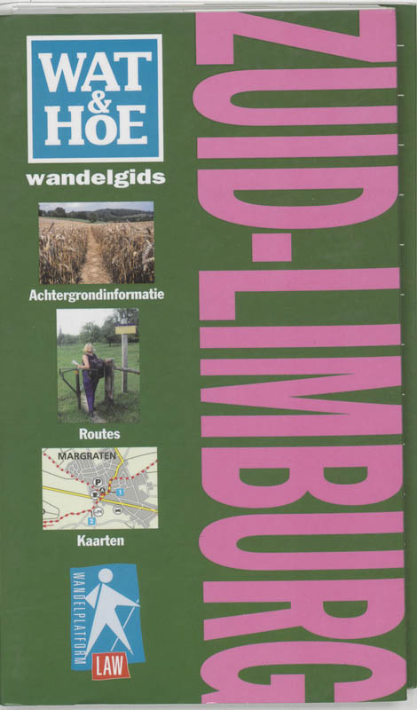Omslag van Wat & Hoe wandelgids Zuid-Limburg