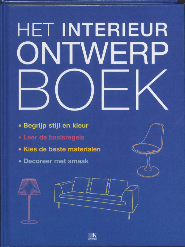 Omslag van Het interieur ontwerpboek