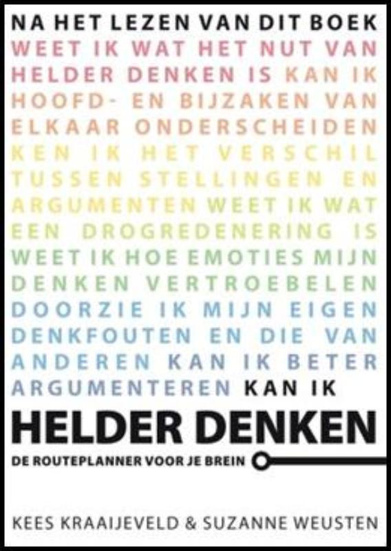 Omslag van Helder denken